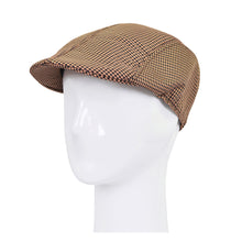 Load image into Gallery viewer, Premium Houndstooth Golf Ivy Driver Cabby Newsboy Cap Hat - Diff Colors-Sizes