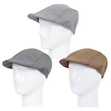 Load image into Gallery viewer, Premium Houndstooth Golf Ivy Driver Cabby Newsboy Cap Hat - Diff Colors-Sizes