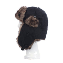 Load image into Gallery viewer, Winter Warm Faux Fur Trapper Ski Snowboard Hunter Hat - Diff Colors