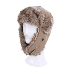 Load image into Gallery viewer, Winter Warm Faux Fur Trapper Ski Snowboard Hunter Hat - Diff Colors