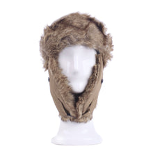 Load image into Gallery viewer, Winter Warm Faux Fur Trapper Ski Snowboard Hunter Hat - Diff Colors