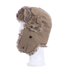 Load image into Gallery viewer, Winter Warm Faux Fur Trapper Ski Snowboard Hunter Hat - Diff Colors