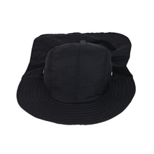 Load image into Gallery viewer, Cotton Foldable Lightweight Outdoor Fishing Hunting Safari Sun Hat w- Back Flap
