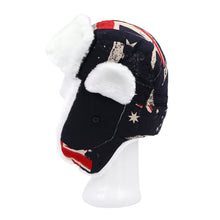 Load image into Gallery viewer, Super Warm Winter UK Flag Union Jack Fur Trapper Ski Snowboard Hunter Hat