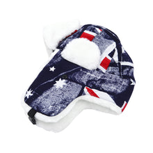 Load image into Gallery viewer, Super Warm Winter UK Flag Union Jack Fur Trapper Ski Snowboard Hunter Hat