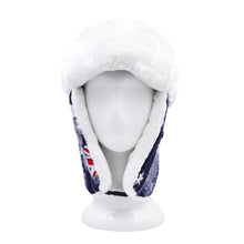 Load image into Gallery viewer, Super Warm Winter UK Flag Union Jack Fur Trapper Ski Snowboard Hunter Hat