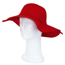 Load image into Gallery viewer, Women's Deluxe 100% Wool Foldable Floppy Hat