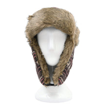 Load image into Gallery viewer, Warm Winter Reinedeer Faux Fur Trapper Ski Snowboard Hunter Hat, 3 Colors
