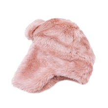 Load image into Gallery viewer, Super Warm Winter Solid Color Faux Fur Trapper Ski Snowboard Hunter Hat