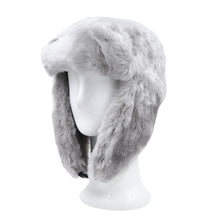 Load image into Gallery viewer, Super Warm Winter Solid Color Faux Fur Trapper Ski Snowboard Hunter Hat