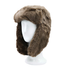 Load image into Gallery viewer, Super Warm Winter Solid Color Faux Fur Trapper Ski Snowboard Hunter Hat