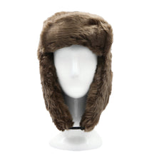 Load image into Gallery viewer, Super Warm Winter Solid Color Faux Fur Trapper Ski Snowboard Hunter Hat
