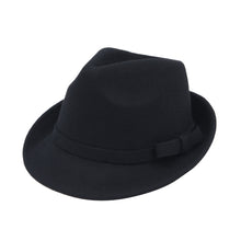 Load image into Gallery viewer, Women's Deluxe 100% Wool Solid Color Fedora Hat