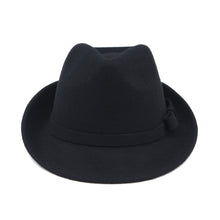 Load image into Gallery viewer, Women's Deluxe 100% Wool Solid Color Fedora Hat