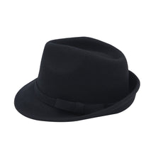 Load image into Gallery viewer, Women's Deluxe 100% Wool Solid Color Fedora Hat
