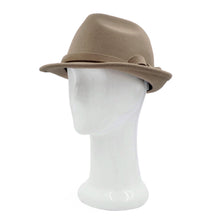 Load image into Gallery viewer, Women's Deluxe 100% Wool Solid Color Fedora Hat