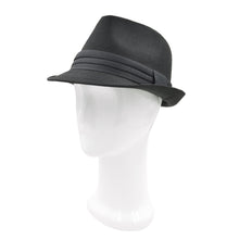 Load image into Gallery viewer, Unisex Classic Solid Color Fedora Hat with Black Band - Different Colors