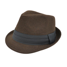 Load image into Gallery viewer, Unisex Classic Solid Color Fedora Hat with Black Band - Different Colors