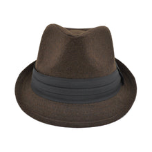 Load image into Gallery viewer, Unisex Classic Solid Color Fedora Hat with Black Band - Different Colors
