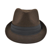 Load image into Gallery viewer, Unisex Classic Solid Color Fedora Hat with Black Band - Different Colors