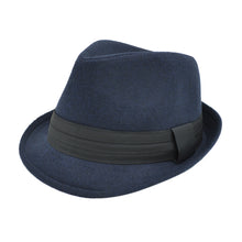 Load image into Gallery viewer, Unisex Classic Solid Color Fedora Hat with Black Band - Different Colors