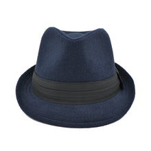 Load image into Gallery viewer, Unisex Classic Solid Color Fedora Hat with Black Band - Different Colors
