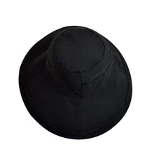 Load image into Gallery viewer, Cotton Foldable Lightweight Wide Brim Fashion Sun Hat w-Removable Draw Strings