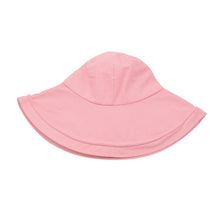 Load image into Gallery viewer, Cotton Foldable Lightweight Wide Brim Fashion Sun Hat w-Removable Draw Strings