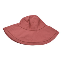 Load image into Gallery viewer, Cotton Foldable Lightweight Wide Brim Fashion Sun Hat w-Removable Draw Strings