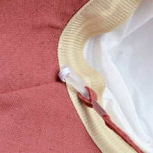 Load image into Gallery viewer, Cotton Foldable Lightweight Wide Brim Fashion Sun Hat w-Removable Draw Strings