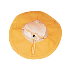 Load image into Gallery viewer, Cotton Foldable Lightweight Wide Brim Fashion Sun Hat w-Removable Draw Strings