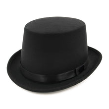 Load image into Gallery viewer, Unisex Classic Premium Black Felt Top Hat