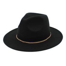 Load image into Gallery viewer, Premium 3" Wide Brim Solid Color Felt Fedora Panama Hat