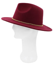 Load image into Gallery viewer, Premium 3" Wide Brim Solid Color Felt Fedora Panama Hat