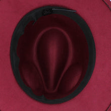 Load image into Gallery viewer, Premium 3" Wide Brim Solid Color Felt Fedora Panama Hat
