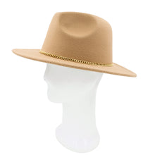 Load image into Gallery viewer, Premium 3" Wide Brim Solid Color Felt Fedora Panama Hat