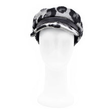 Load image into Gallery viewer, Women's Leopard Print Newsboy Cap Visor Gatsby Cabbie Hat
