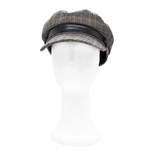 Load image into Gallery viewer, Women's Glen Plaid Houndstooth Print Newsboy Cap Visor Gatsby Cabbie Hat