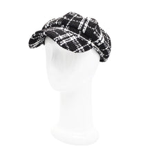 Load image into Gallery viewer, Women's Classic Retro Plaid Newsboy Cap Visor Gatsby Cabbie Hat