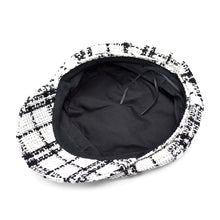 Load image into Gallery viewer, Women's Classic Retro Plaid Newsboy Cap Visor Gatsby Cabbie Hat