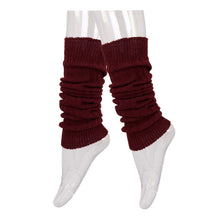 Load image into Gallery viewer, Premium Solid Color Soft Rib Knit Leg Warmers