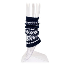 Load image into Gallery viewer, Trendsblue Women's Soft Snowflake Knit Leg Warmers