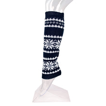 Load image into Gallery viewer, Trendsblue Women's Soft Snowflake Knit Leg Warmers