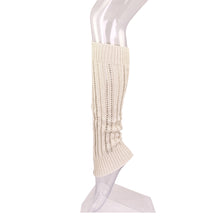 Load image into Gallery viewer, Premium Solid Color Soft Lacy Rib Knit Leg Warmers