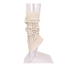 Load image into Gallery viewer, Premium Solid Color Soft Lacy Rib Knit Leg Warmers