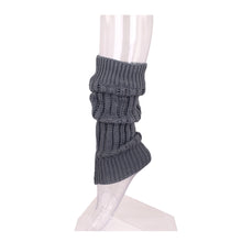 Load image into Gallery viewer, Premium Solid Color Soft Lacy Rib Knit Leg Warmers