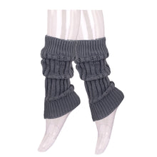 Load image into Gallery viewer, Premium Solid Color Soft Lacy Rib Knit Leg Warmers
