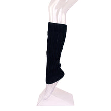 Load image into Gallery viewer, Premium Solid Color Soft Lacy Rib Knit Leg Warmers