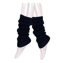 Load image into Gallery viewer, Premium Solid Color Soft Lacy Rib Knit Leg Warmers
