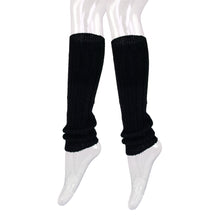 Load image into Gallery viewer, Fancy Slip Stitch Rib Knit Solid Color Leg Warmers